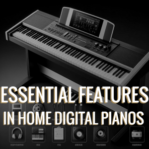 ESSENTIAL FEATURES IN DIGITAL PIANOS FOR HOME USE