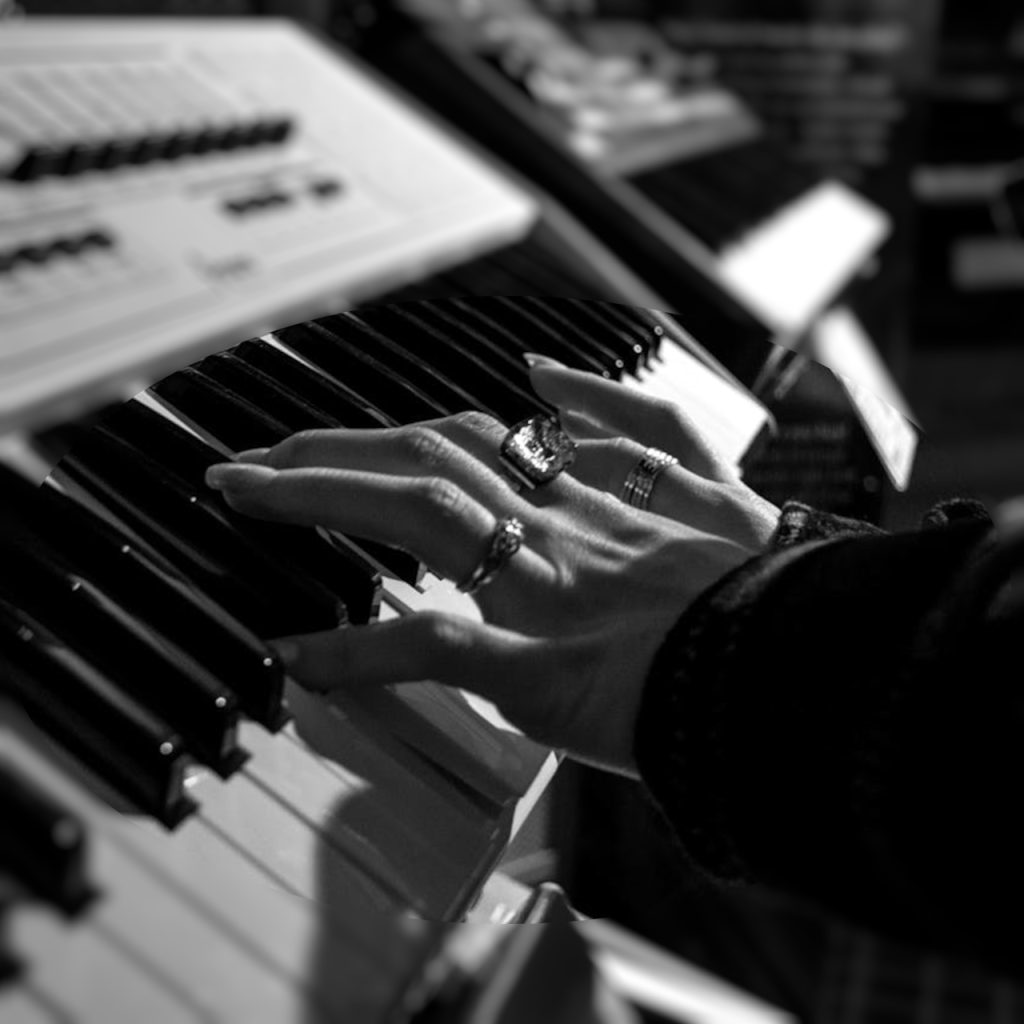 Digital pianos with weighted keys